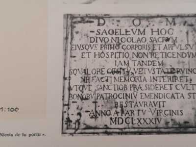 Nel 1684 San Nicola al Porto fu soppiantata da una nuova cappella dedicata a Sant'Onofrio e costruita grazie alle offerte dei fedeli